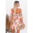 Off The Shoulder Ruffle Floral Dress